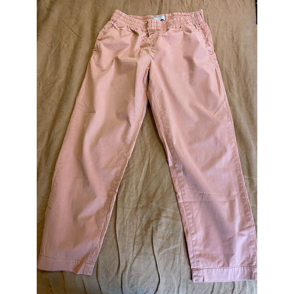 Everlane Pants Pull-on StretchWaist Size 4 Cotton Chino Cropped s15
